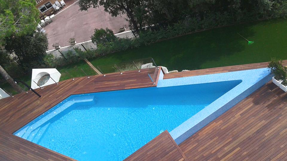 Construcción de piscinas en Girona